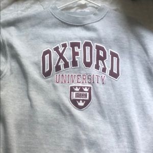 Oxford university crewneck